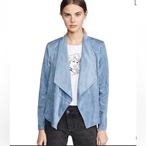 Bb Dakota faux suede open jacket